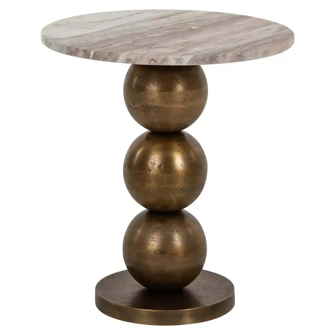 Antiek gouden BARLEY bijzettafel