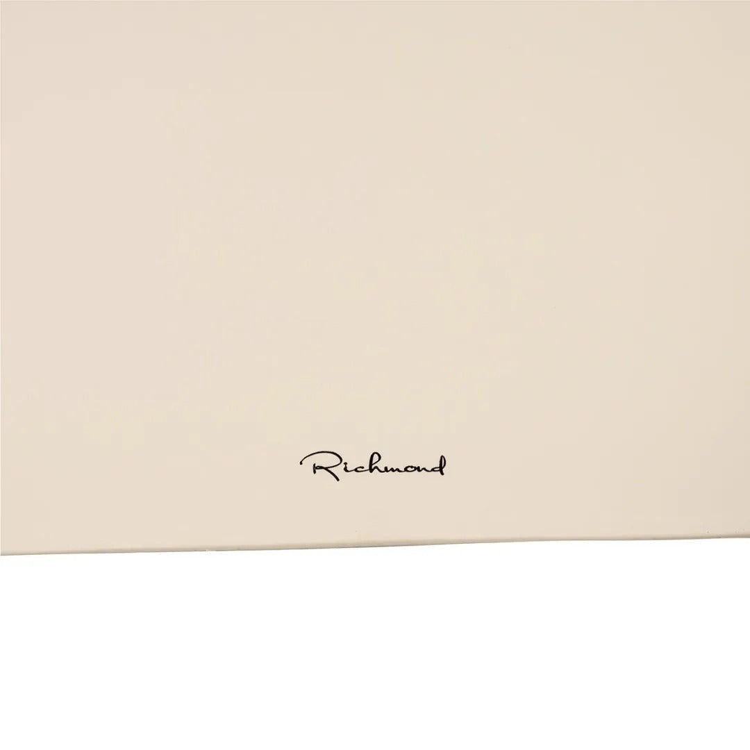 Ovaler Außentisch URBAN BLOOM sandfarben