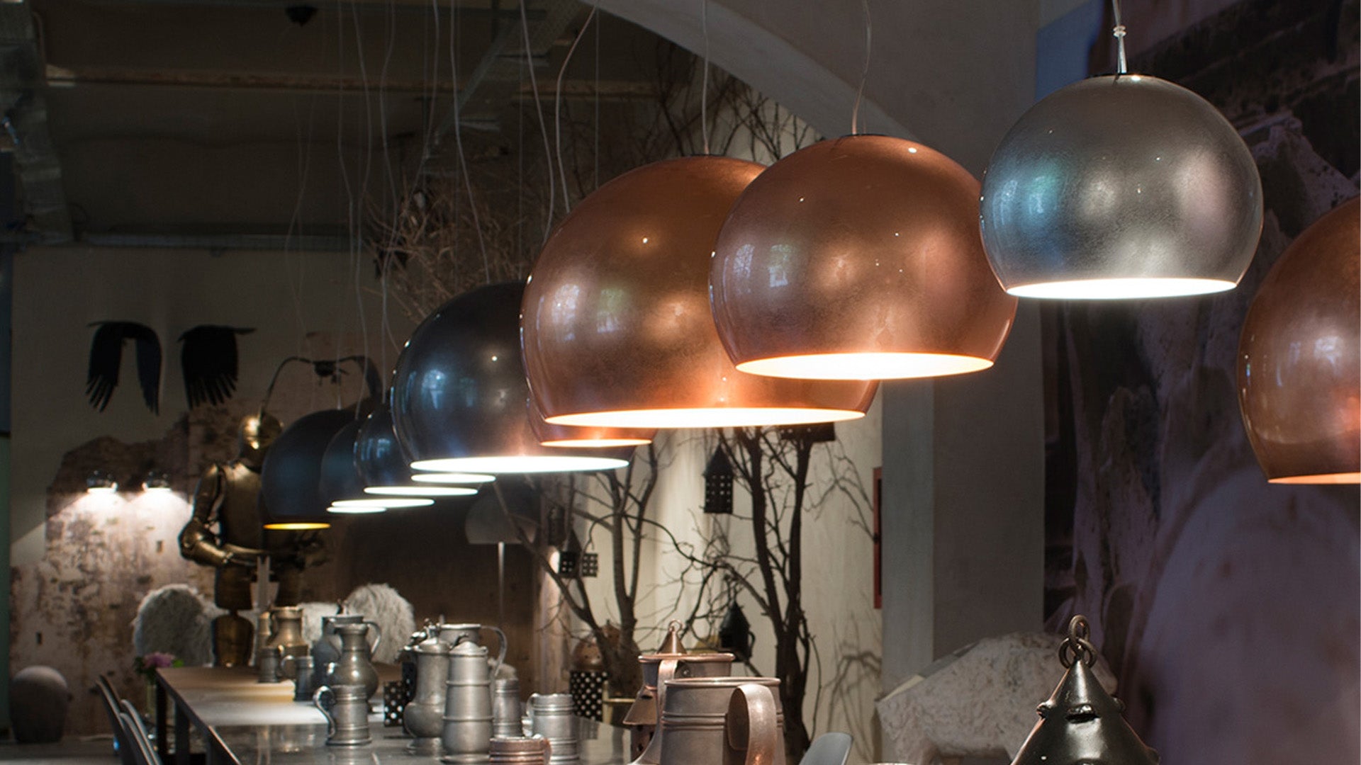 Hanglamp LALAMPADA grijs