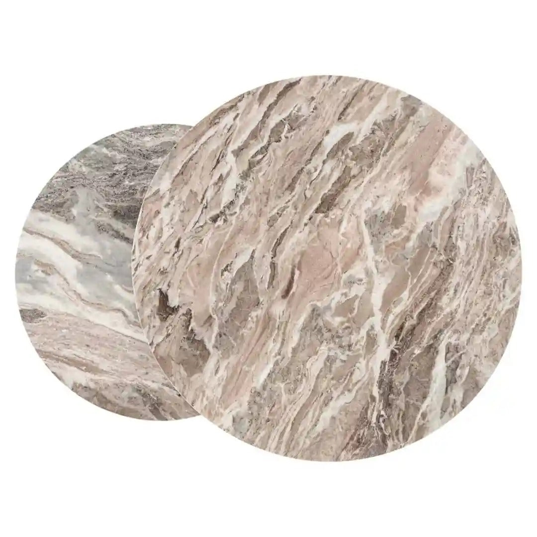 Beistelltisch-Set FAIRFAX beige