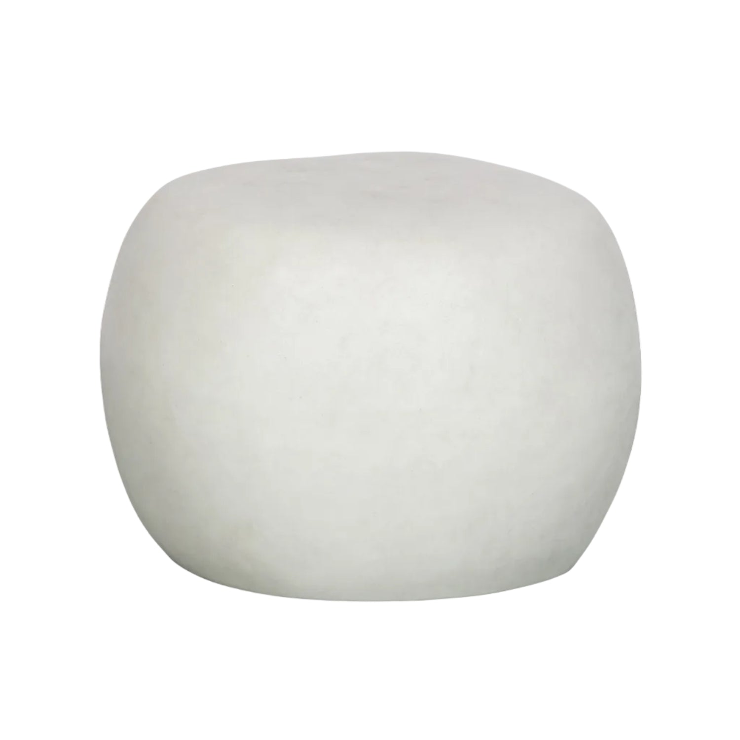 Witte PEBBLE buitenbijzettafel