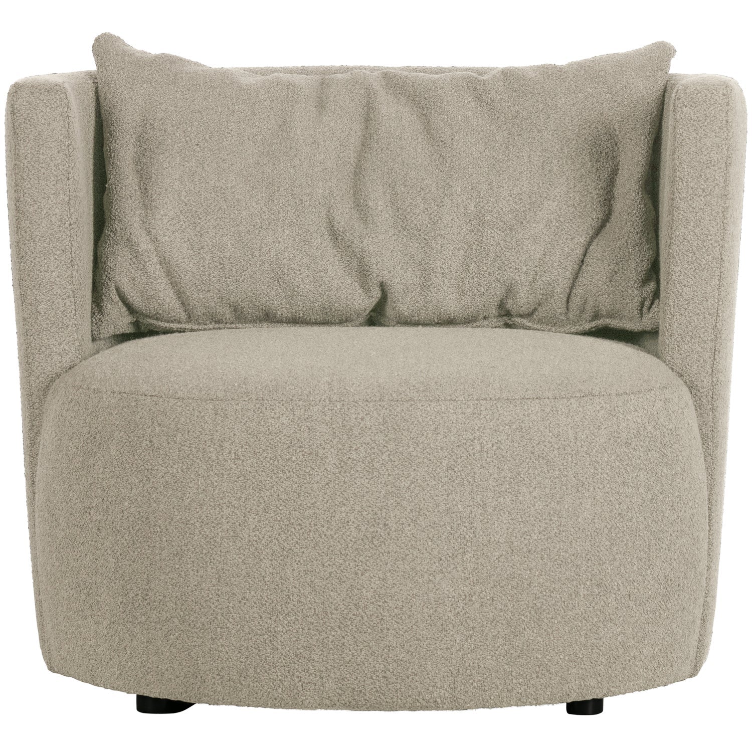 Fotel EXPLORE beżowy bouclé – Woood