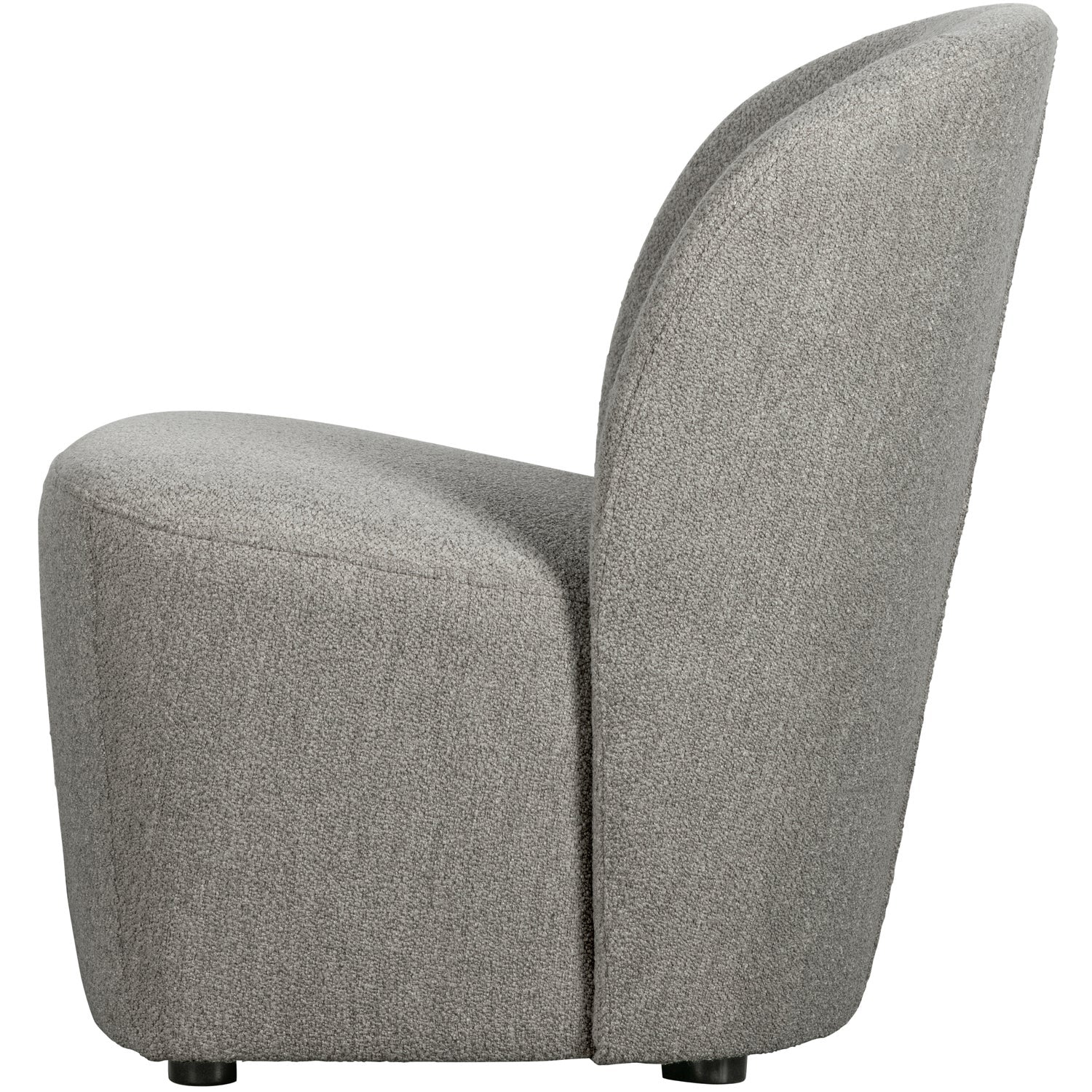 Fotel LOFTY szary bouclé – Woood