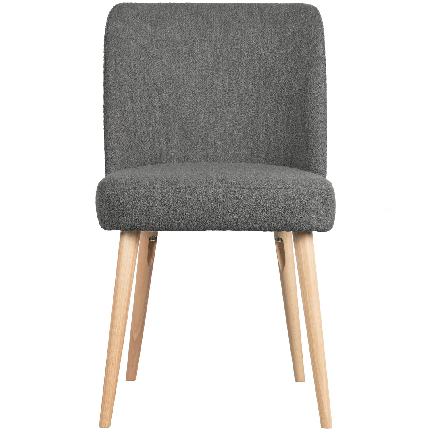 Stuhl FORCE graues Bouclé