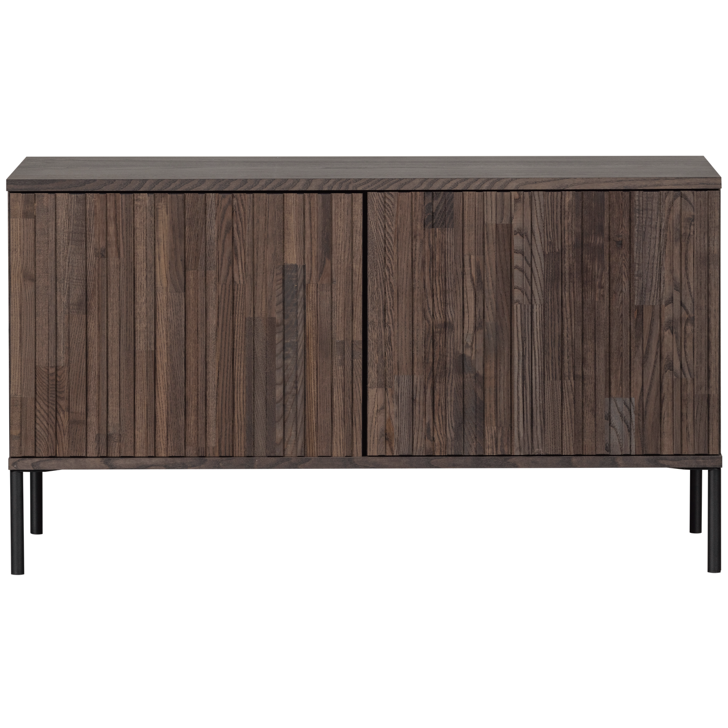 RTV-Sideboard NEW GRAVURE dunkelbraun Eschenfurnier