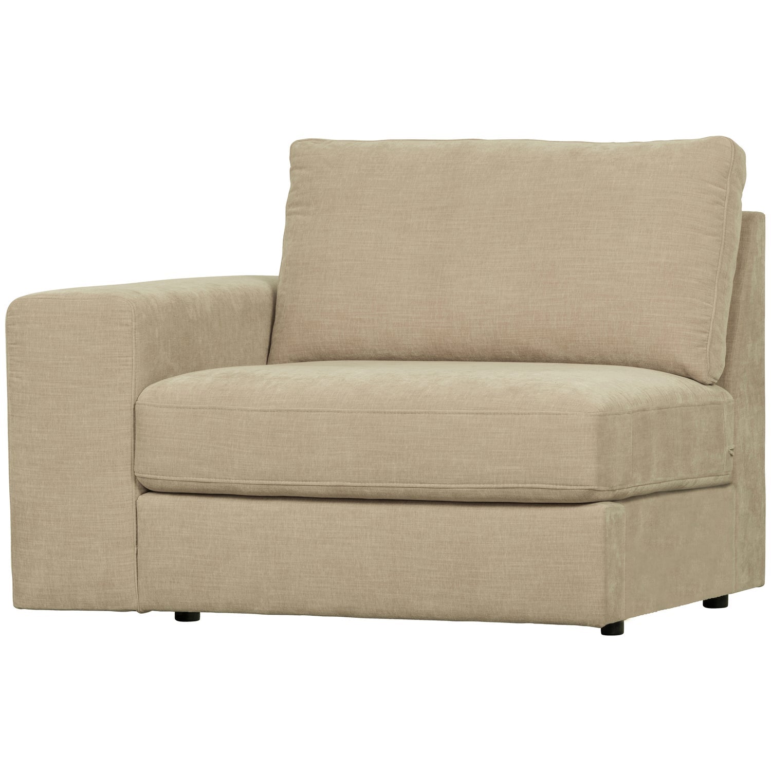 Sofa FAMILY - Endmodul links sandfarben