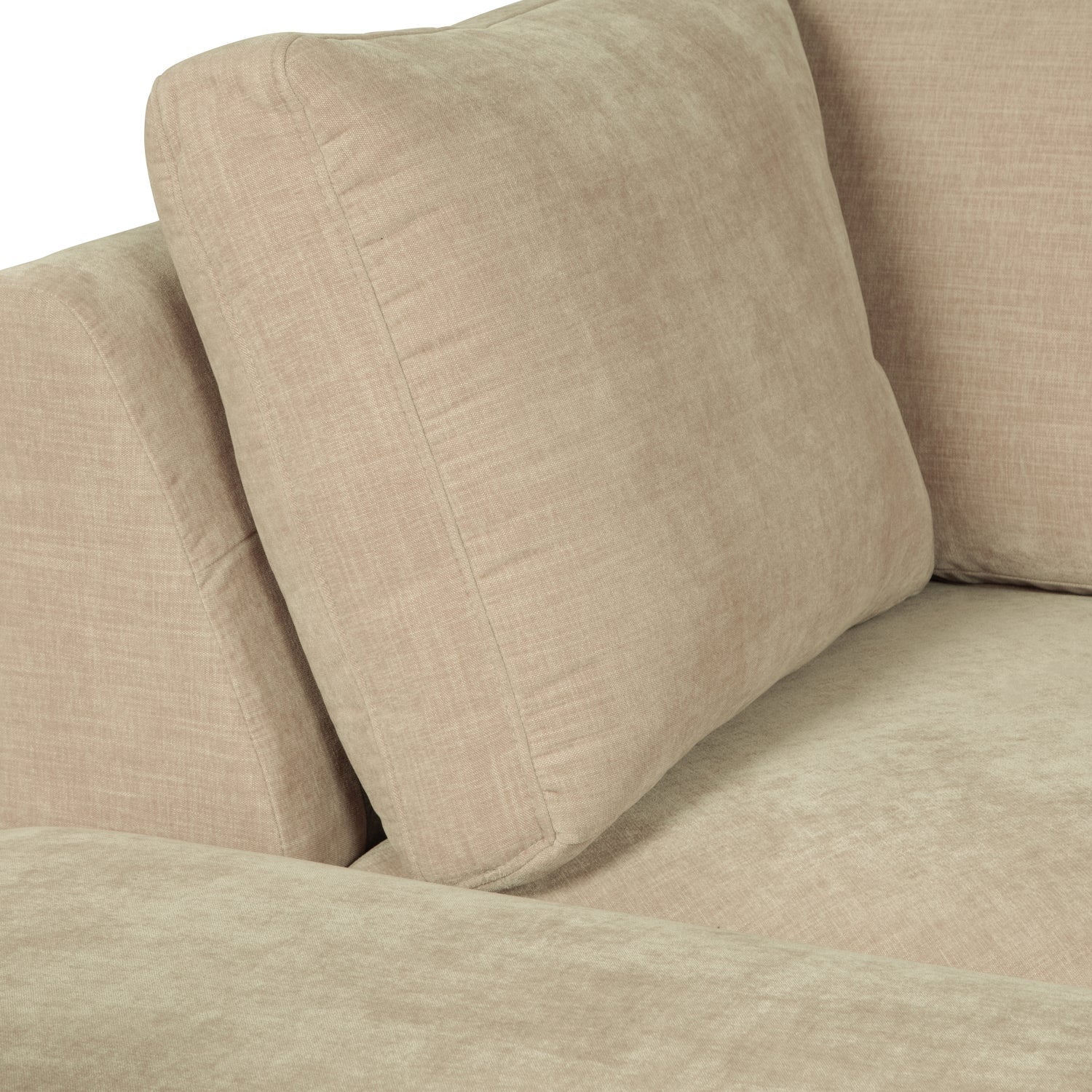 Sofa FAMILY - moduł narożny piaskowy – Woood
