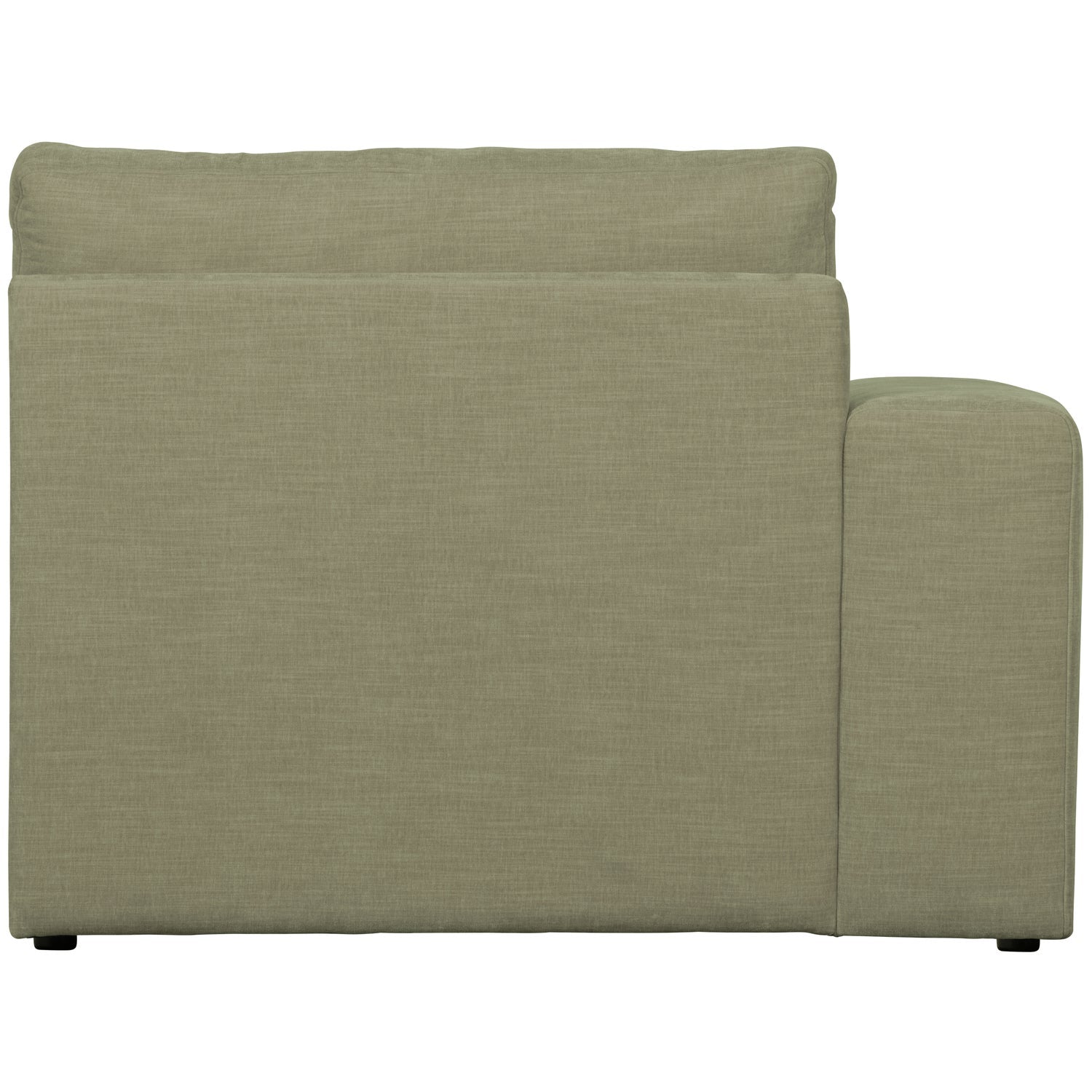 Sofa FAMILY - moduł końcowy lewostronny zielony – Woood