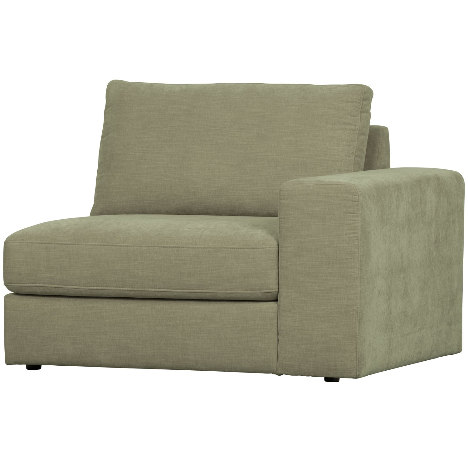 Sofa FAMILY - rechter Endmodul grün