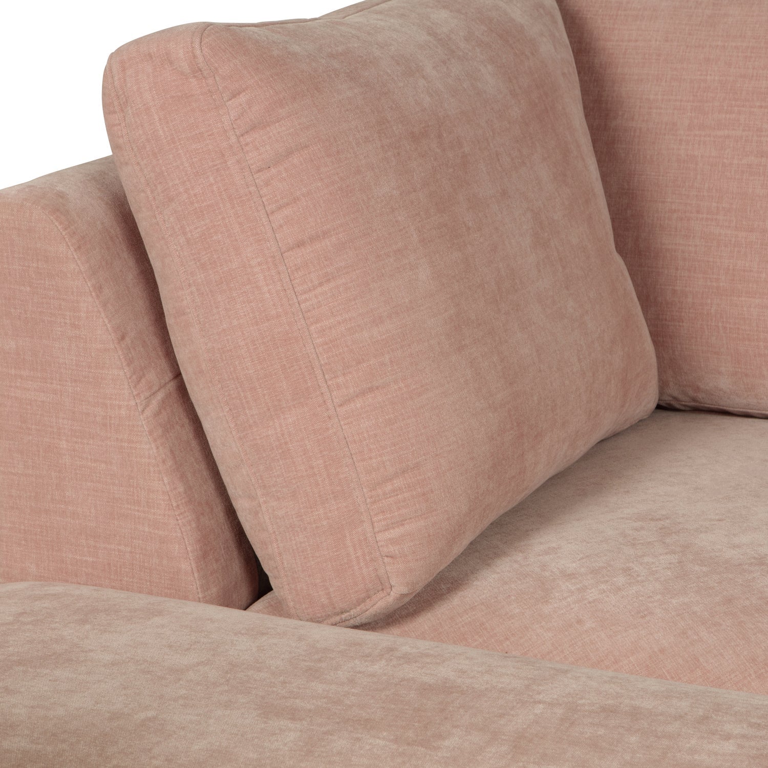 Sofa FAMILY - moduł narożny różowy – Woood