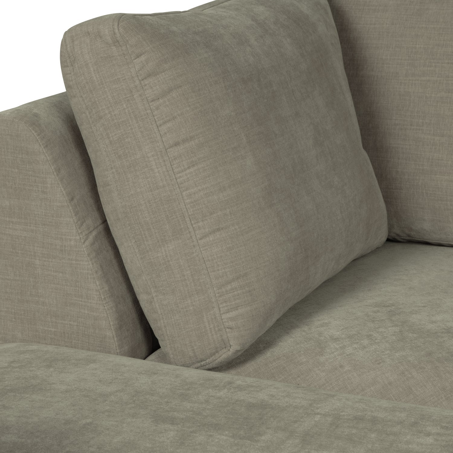 Sofa FAMILY - hoekmodule warm grijs