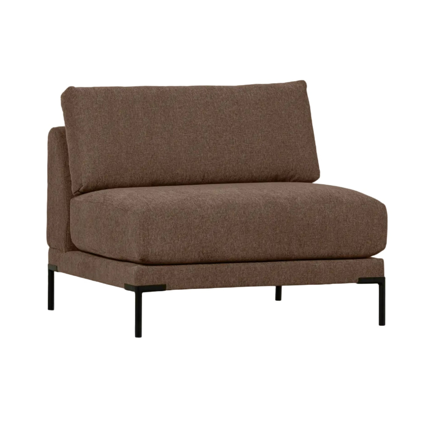 Fauteuil / module COUPLE chocolade
