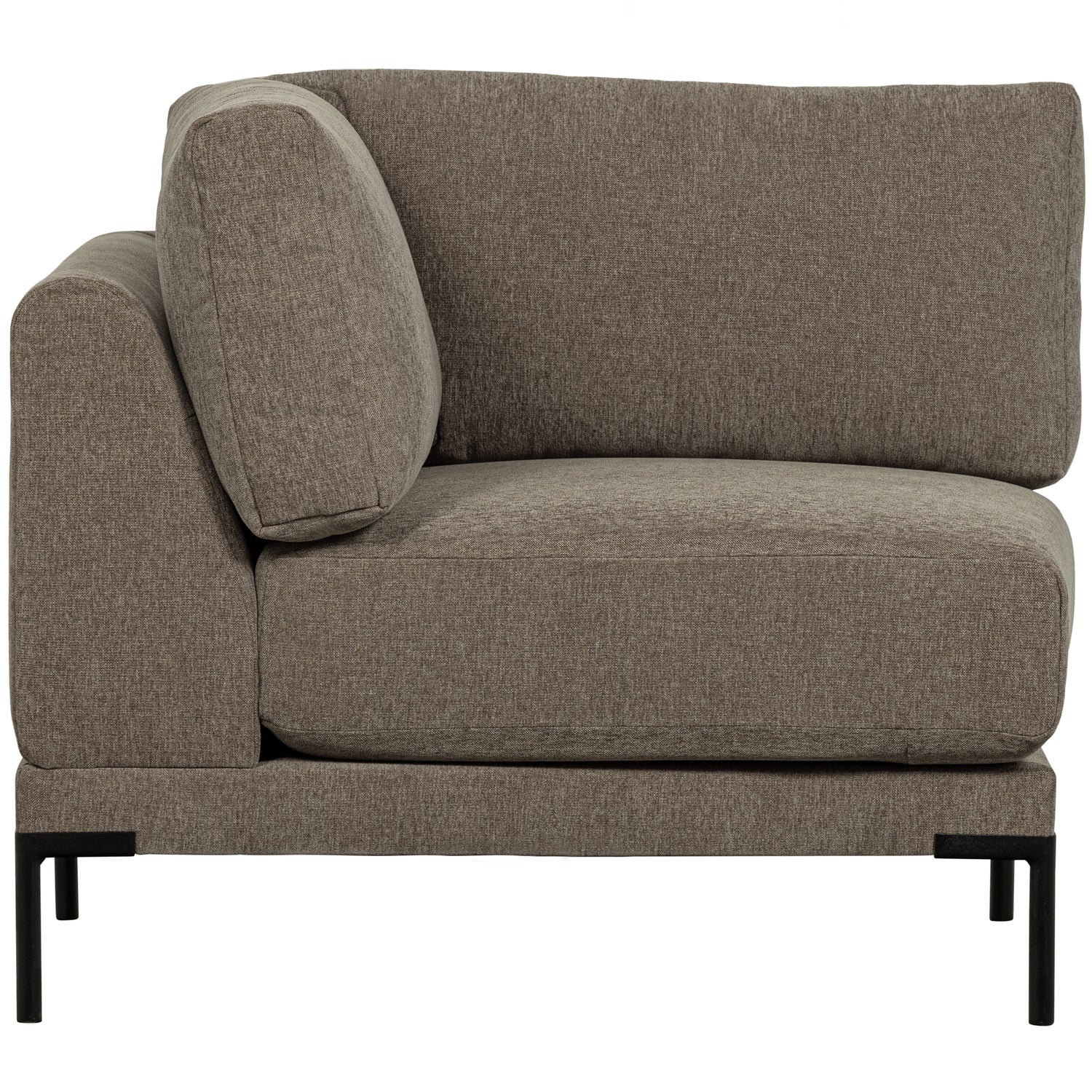 Sofa COUPLE - moduł narożny taupe – Woood