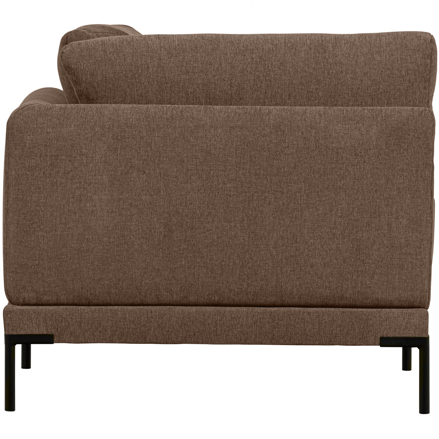 Sofa COUPLE - moduł narożny czekoladowy – Woood