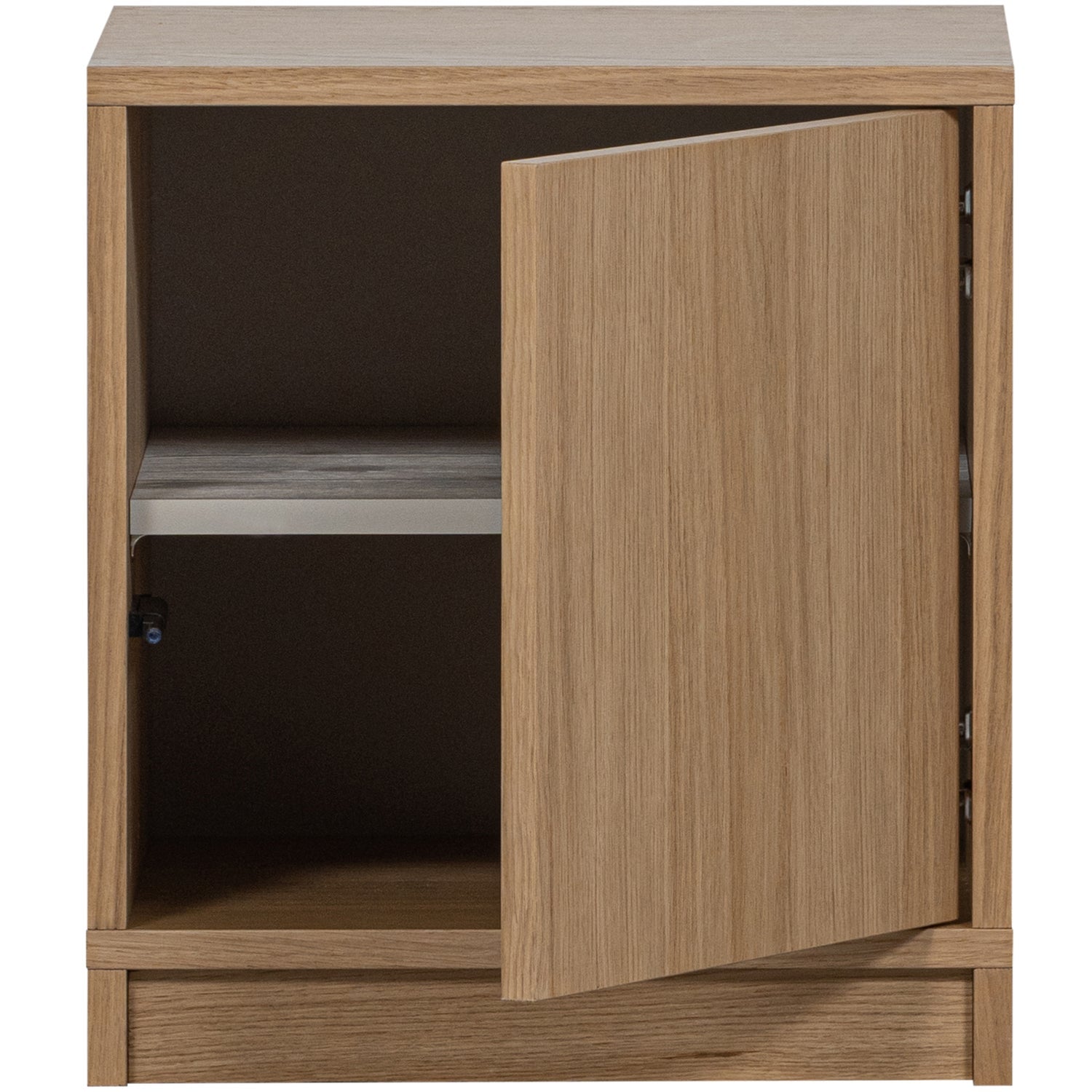 Enkele kast MODULAIR eikenfineer