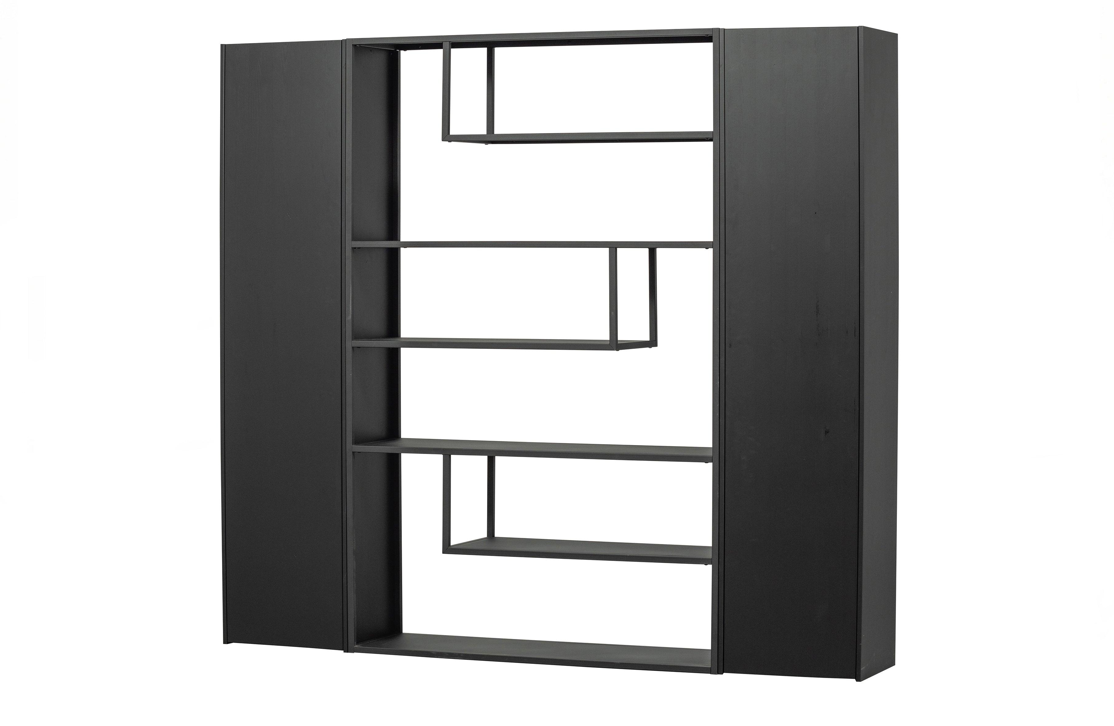 Regał TEUN czarny Woood Eye on Design