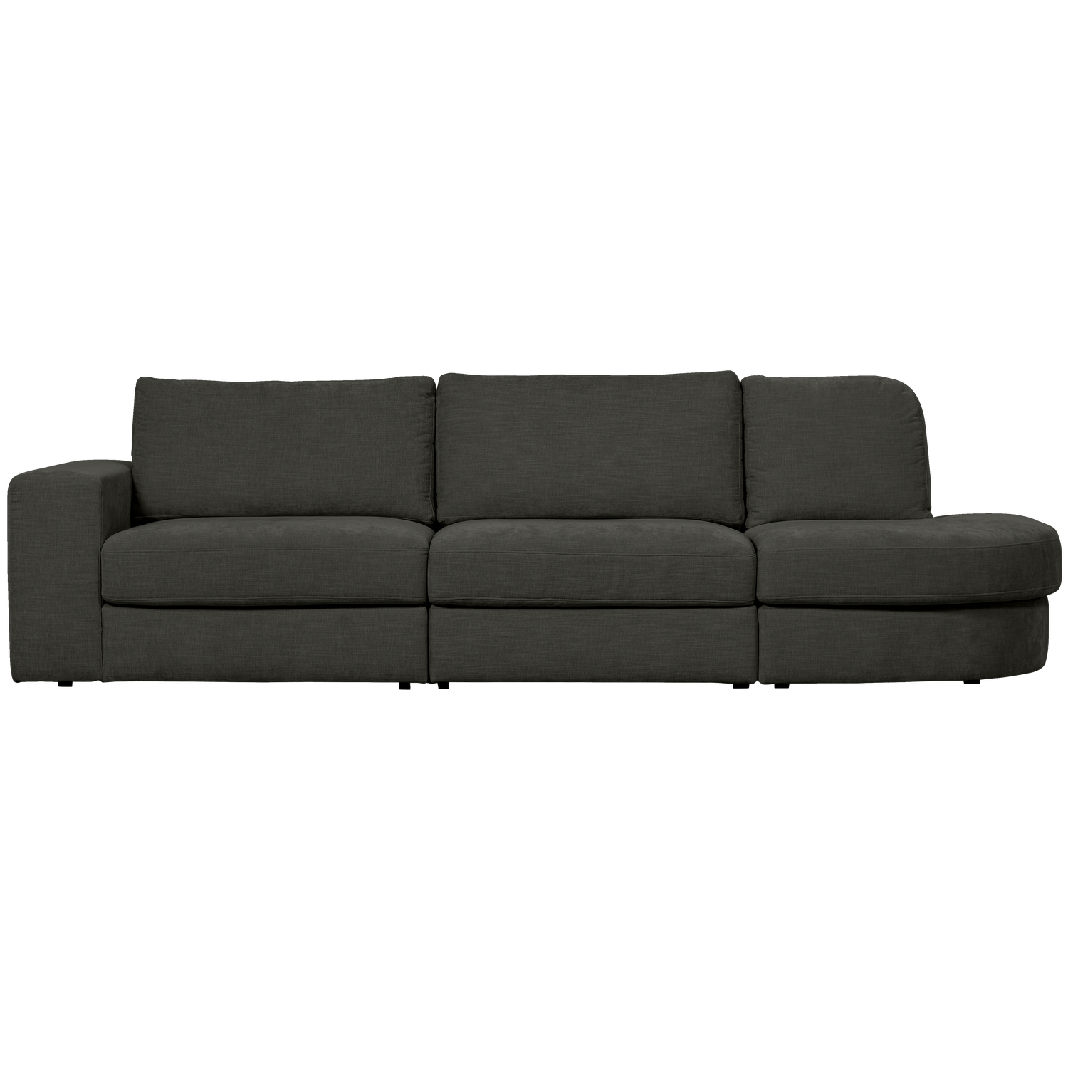 Sofa offene rechte Seite FAMILY antrazit