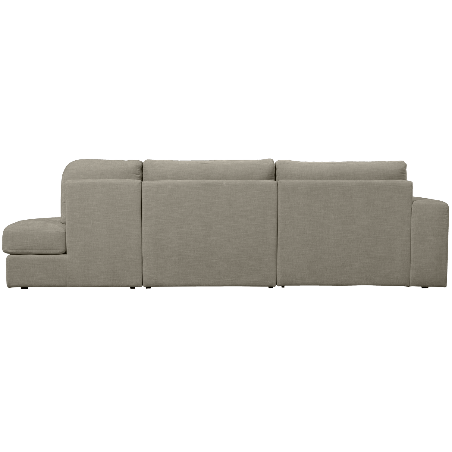 Sofa offene rechte Seite FAMILY warmes Grau