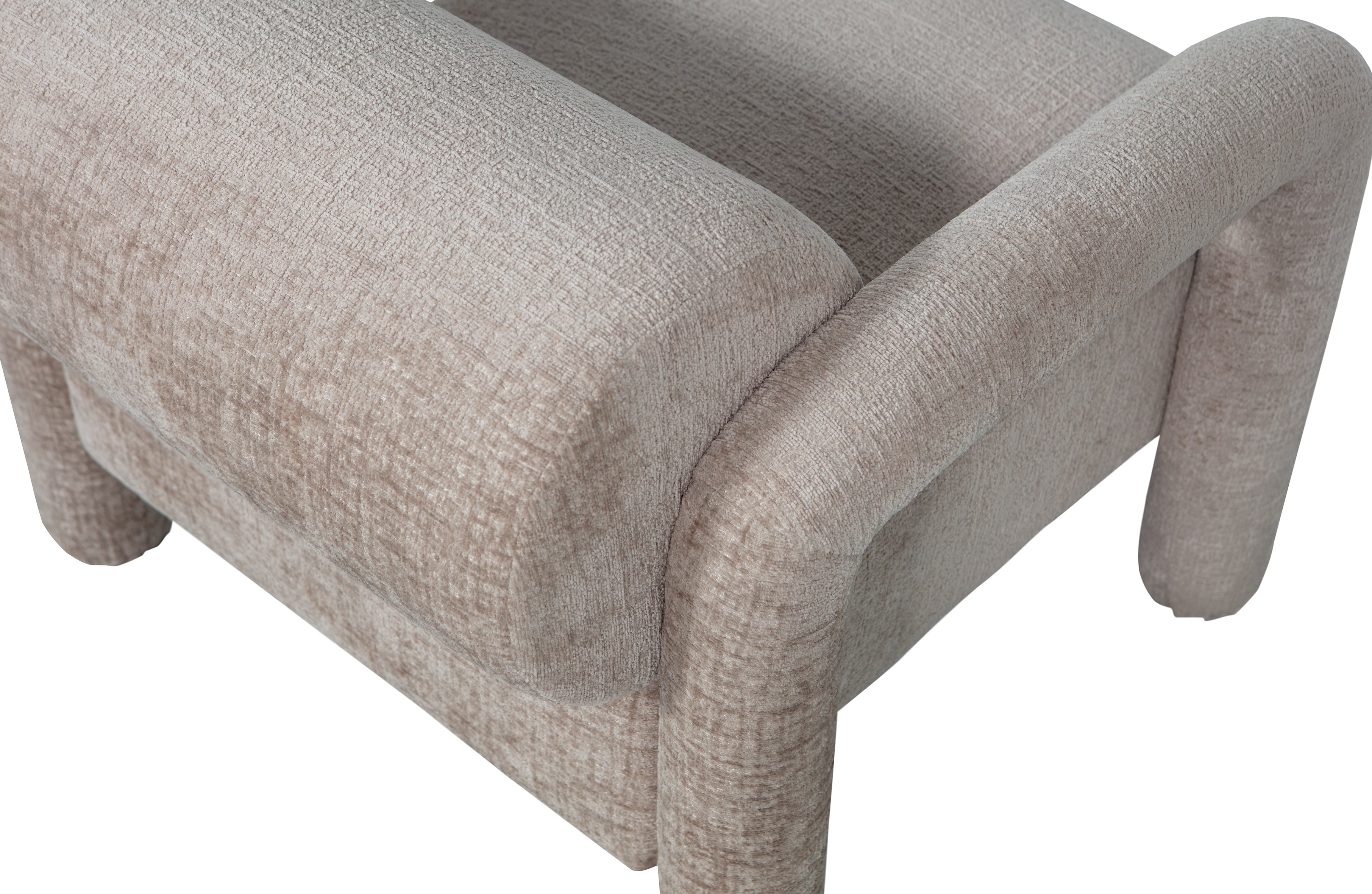 Fotel LENNY piaskowy Woood Exclusive Eye on Design