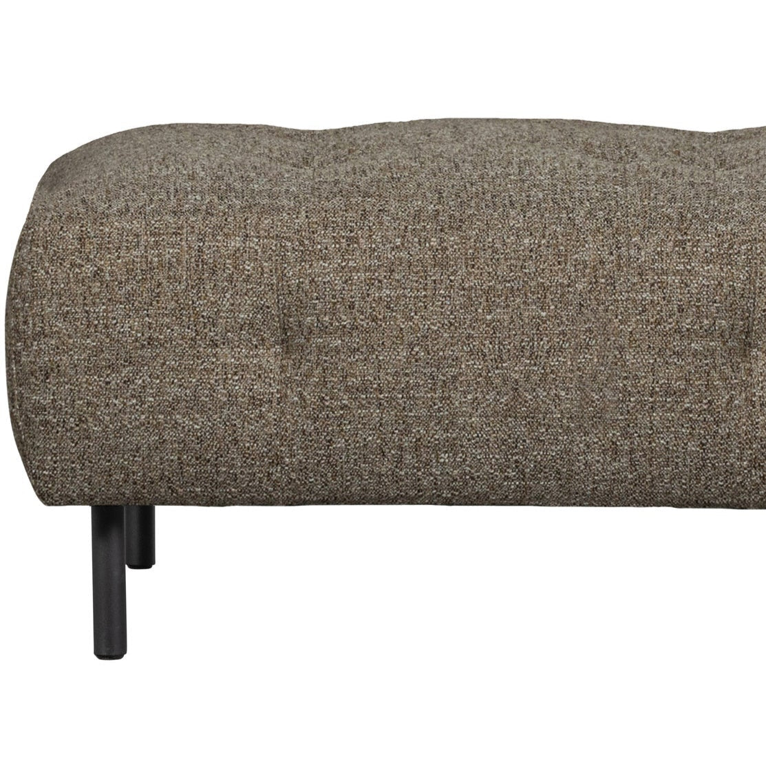 Lloyd Pouf dunkelbrauner Melange