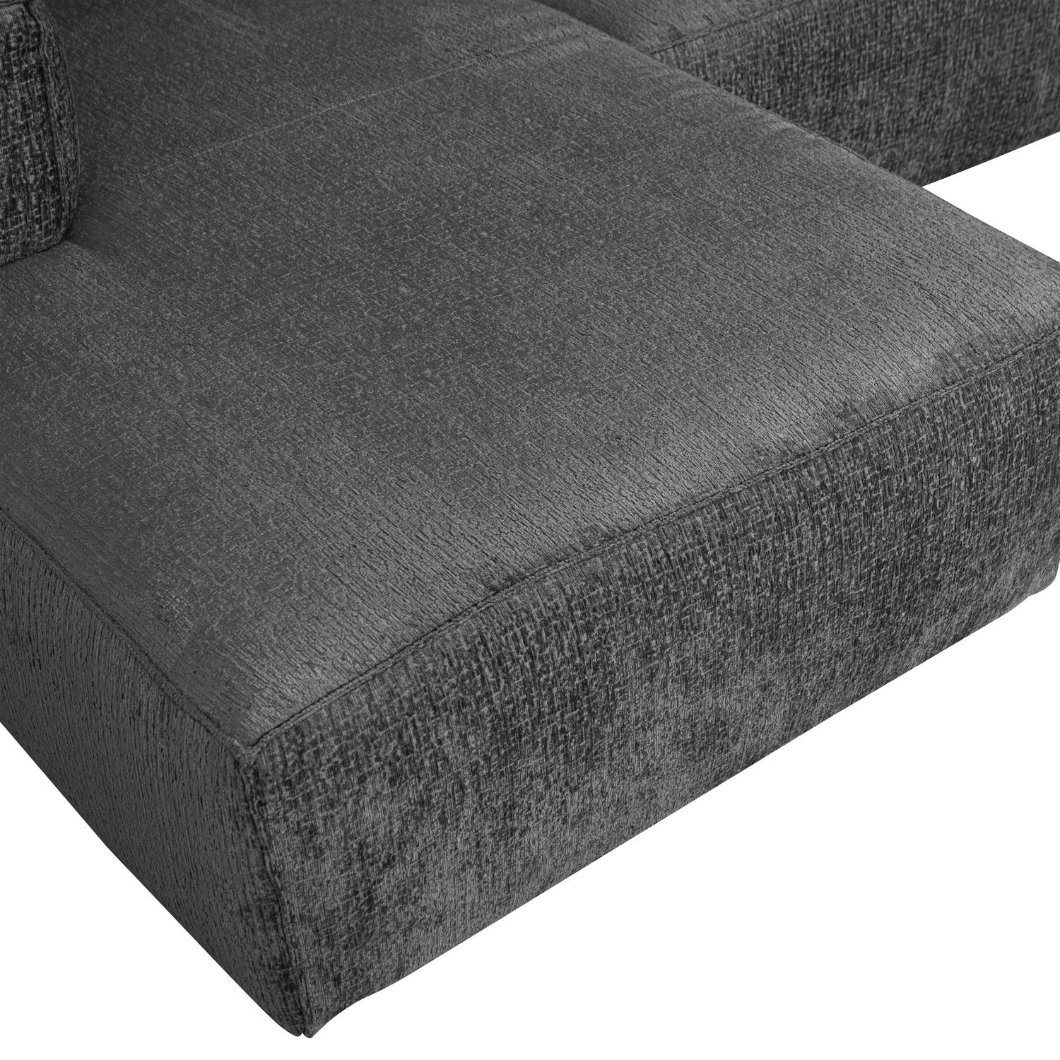 Links -besiedelte Eckbohnenstahlblau