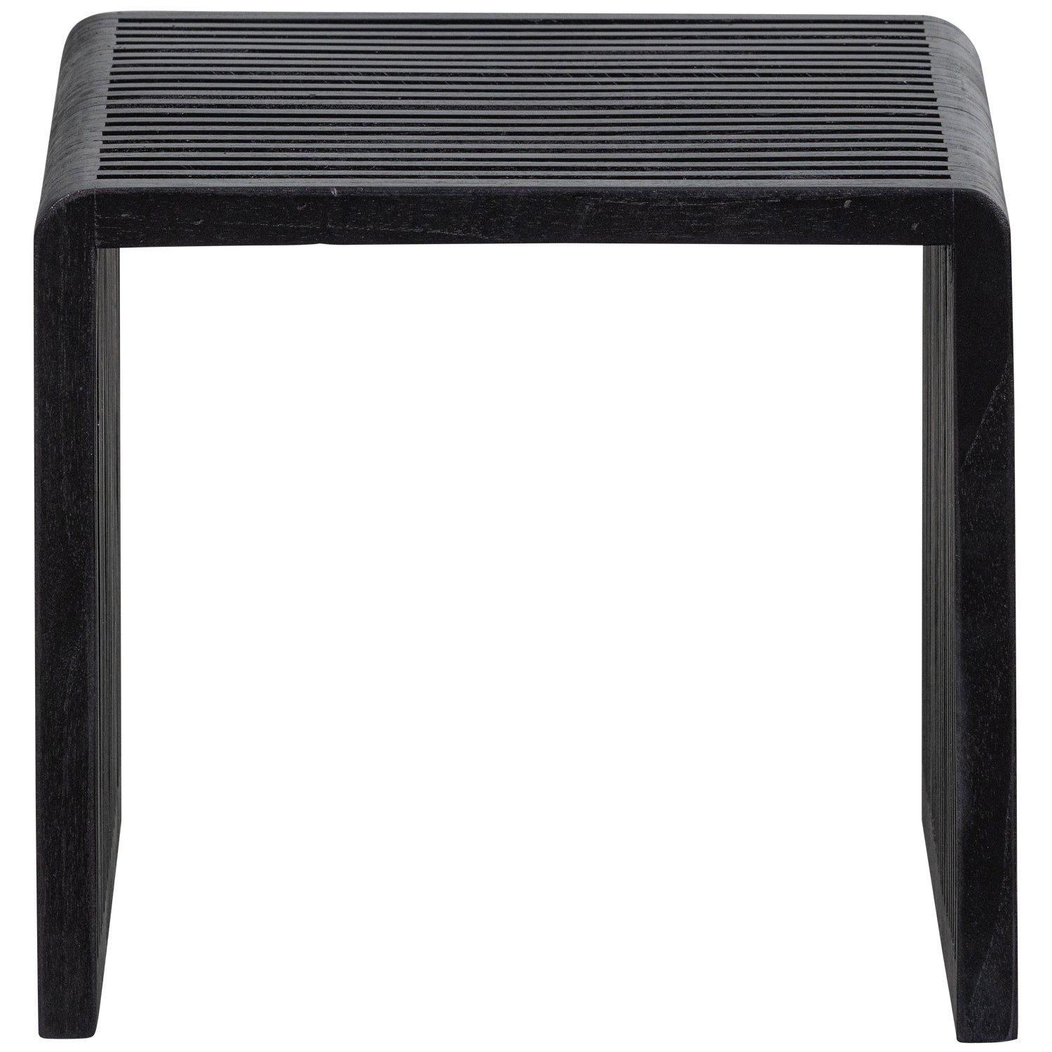 Willa Tischset Schwarzes recyceltes Holz