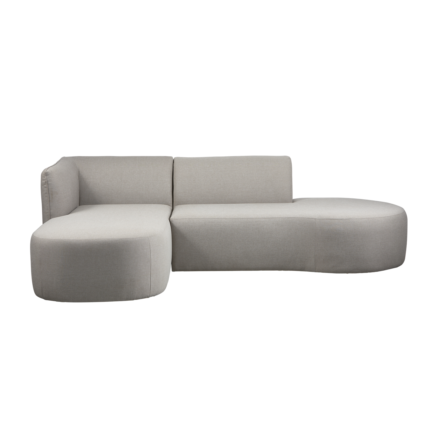 Left-facing garden corner sofa CHIOS sand