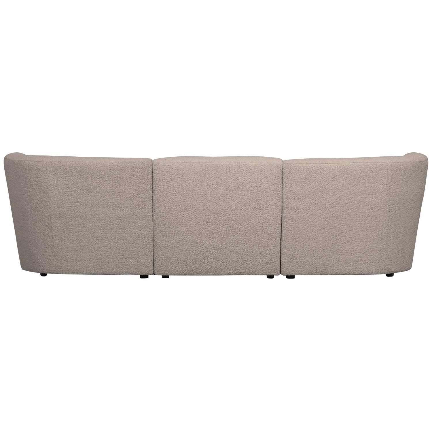 3-person sofa Coco Sand Bouclé