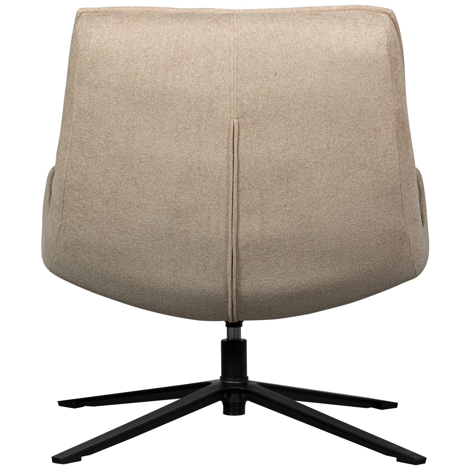 Maudi -Beige -Rotary -Sessel