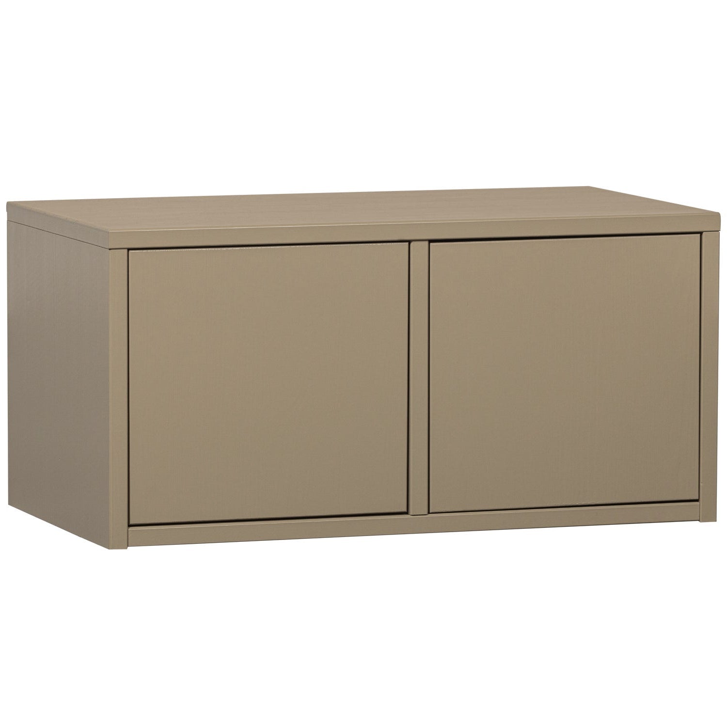 Turner Khaki -Bank mit Aufbewahrung