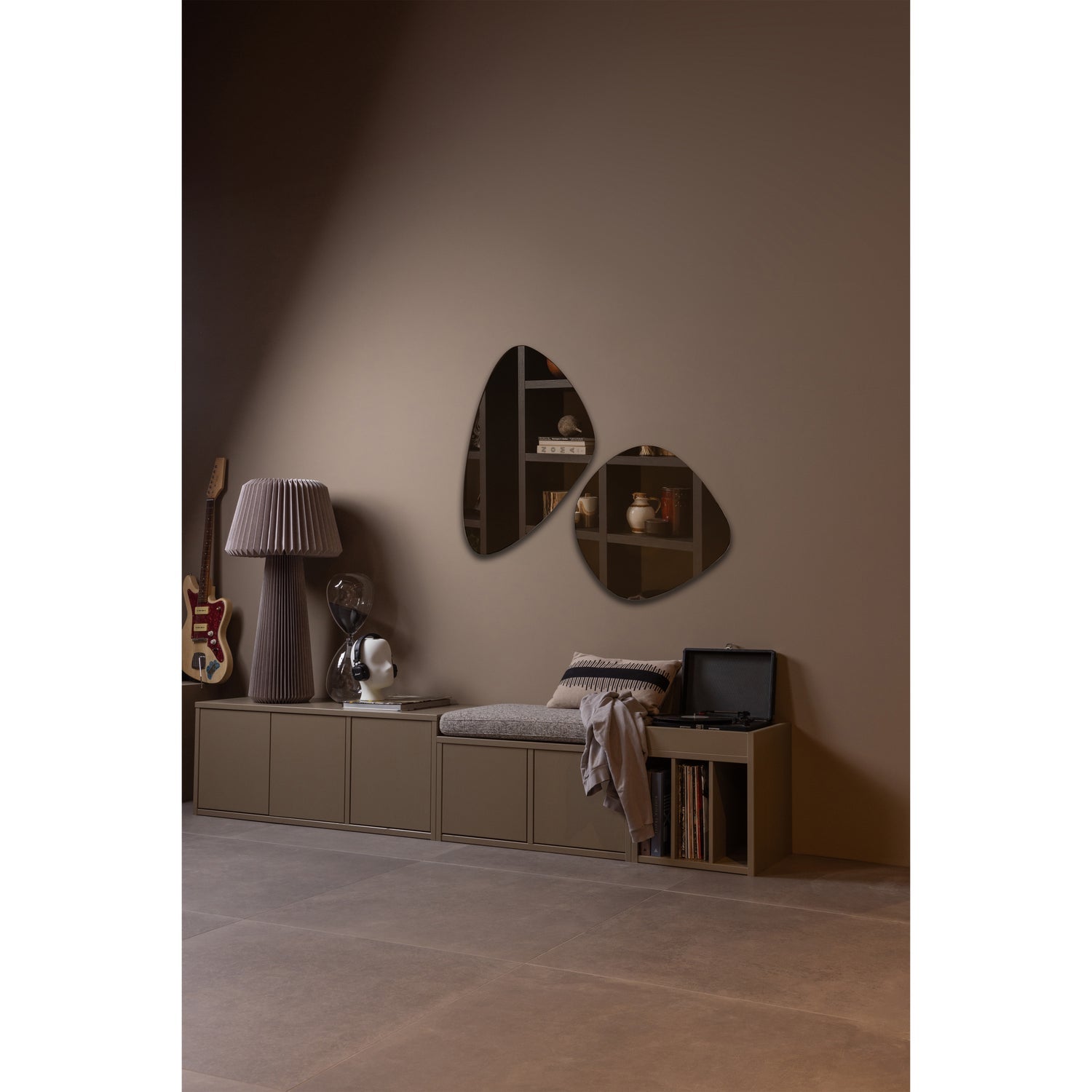 Turner Khaki Vinylkabinett