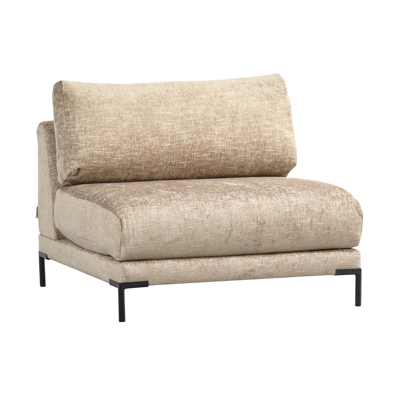 Fauteuil / module COUPLE beige melange
