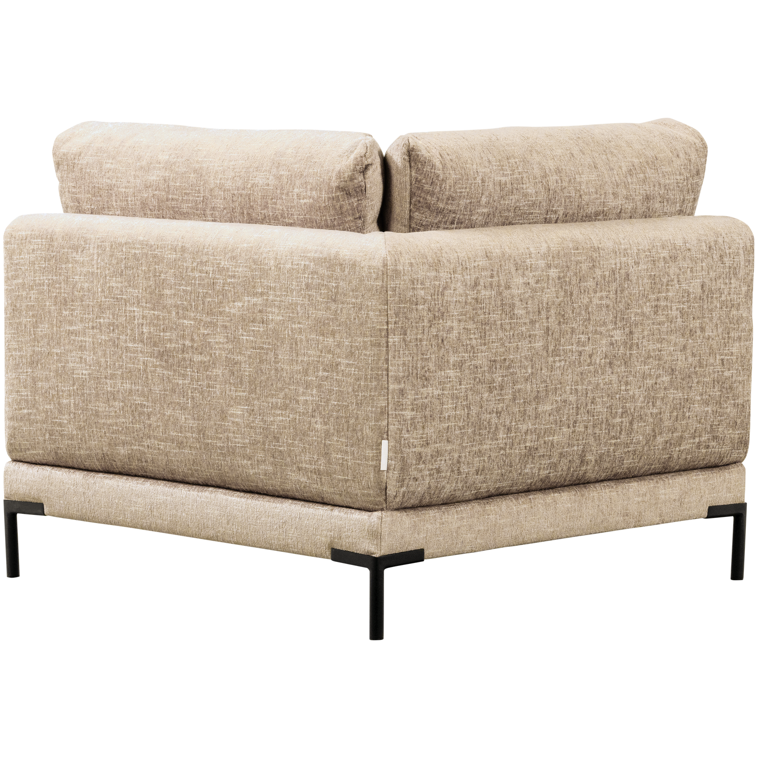 Sofa COUPLE - hoekmodule beige melange
