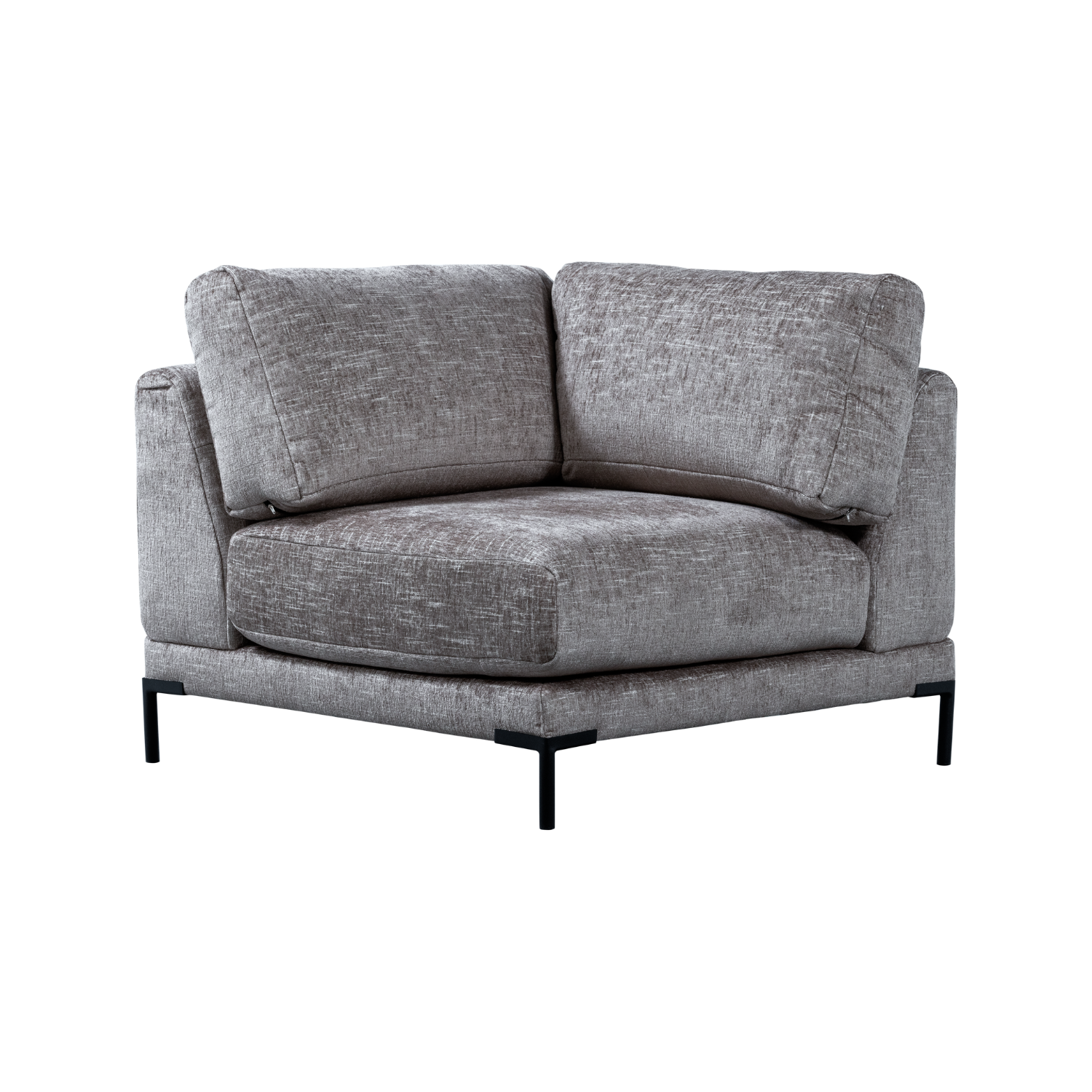 Sofa COUPLE - hoekmodule denim melange