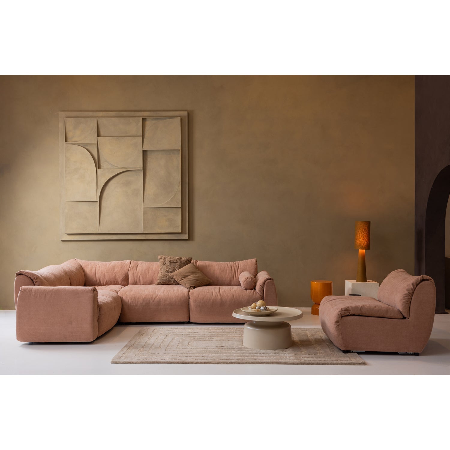 Tischlampe LOFT senfgelb