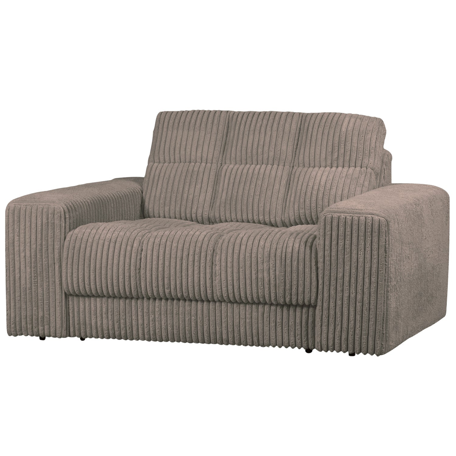 Sofa loveseat SECOND DATE brown corduroy