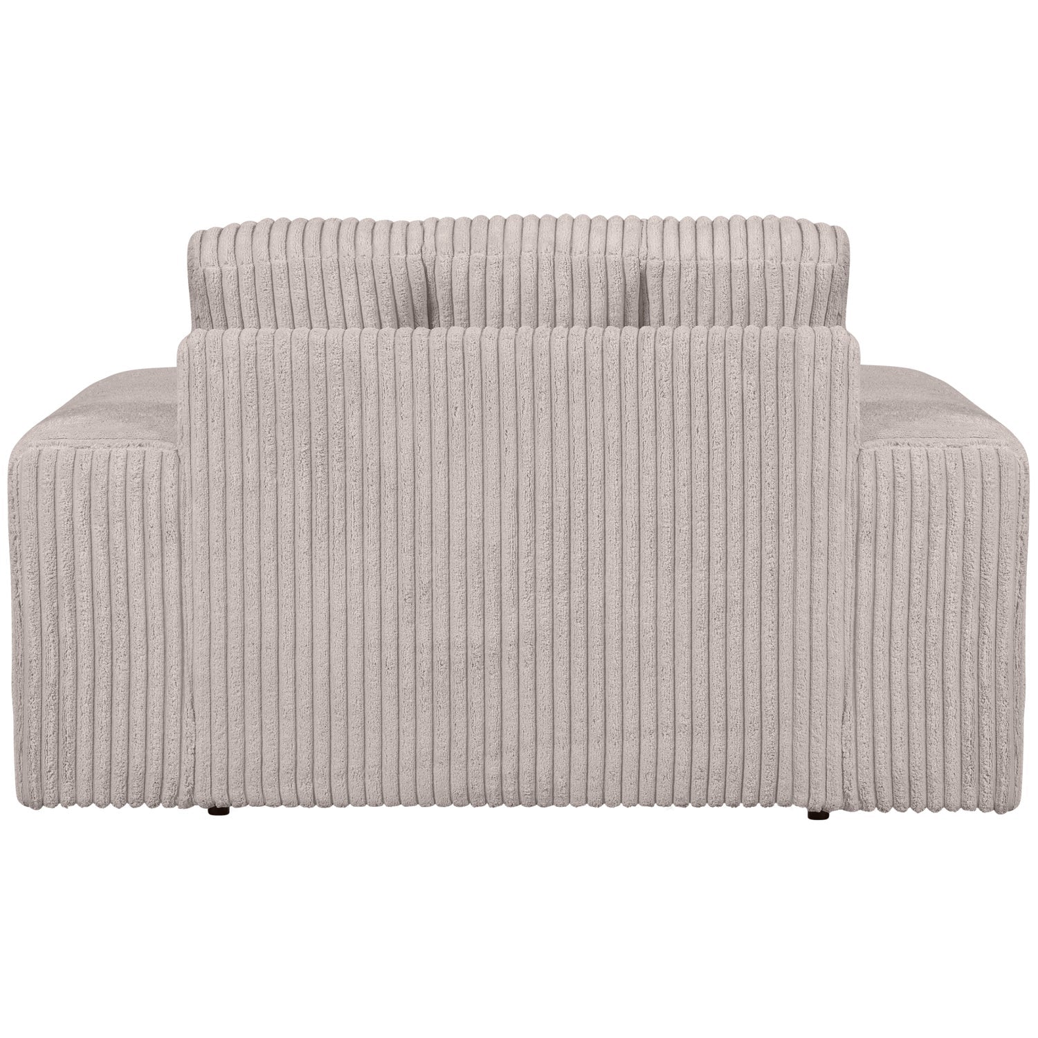 Sofa loveseat TWEEDE AFSPRAAK crème ribfluweel