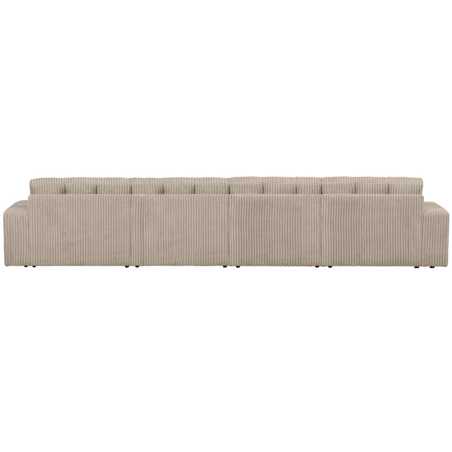 Sofa für 4 Personen SECOND DATE beige Cord