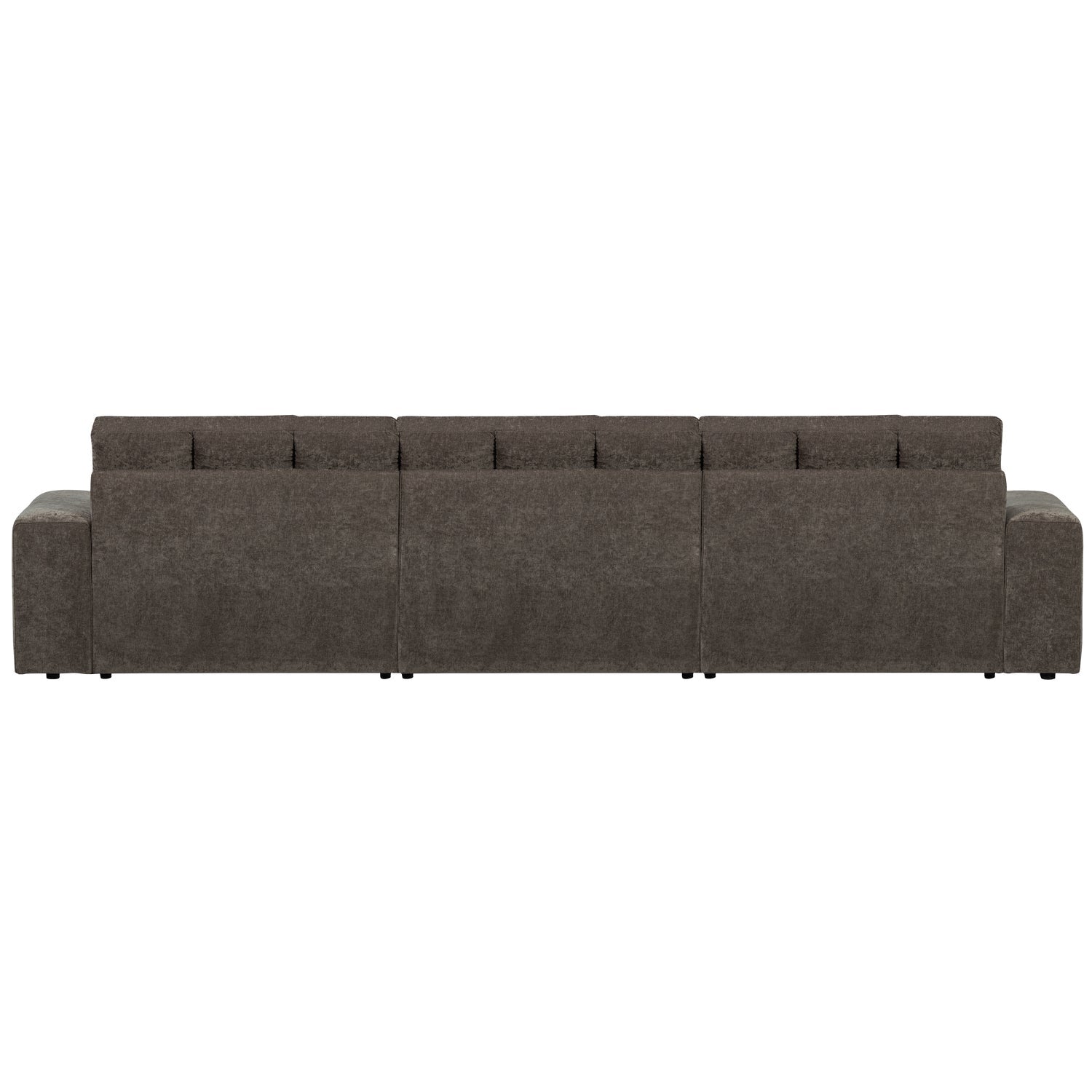 Left-sided corner sofa SECOND DATE warm gray