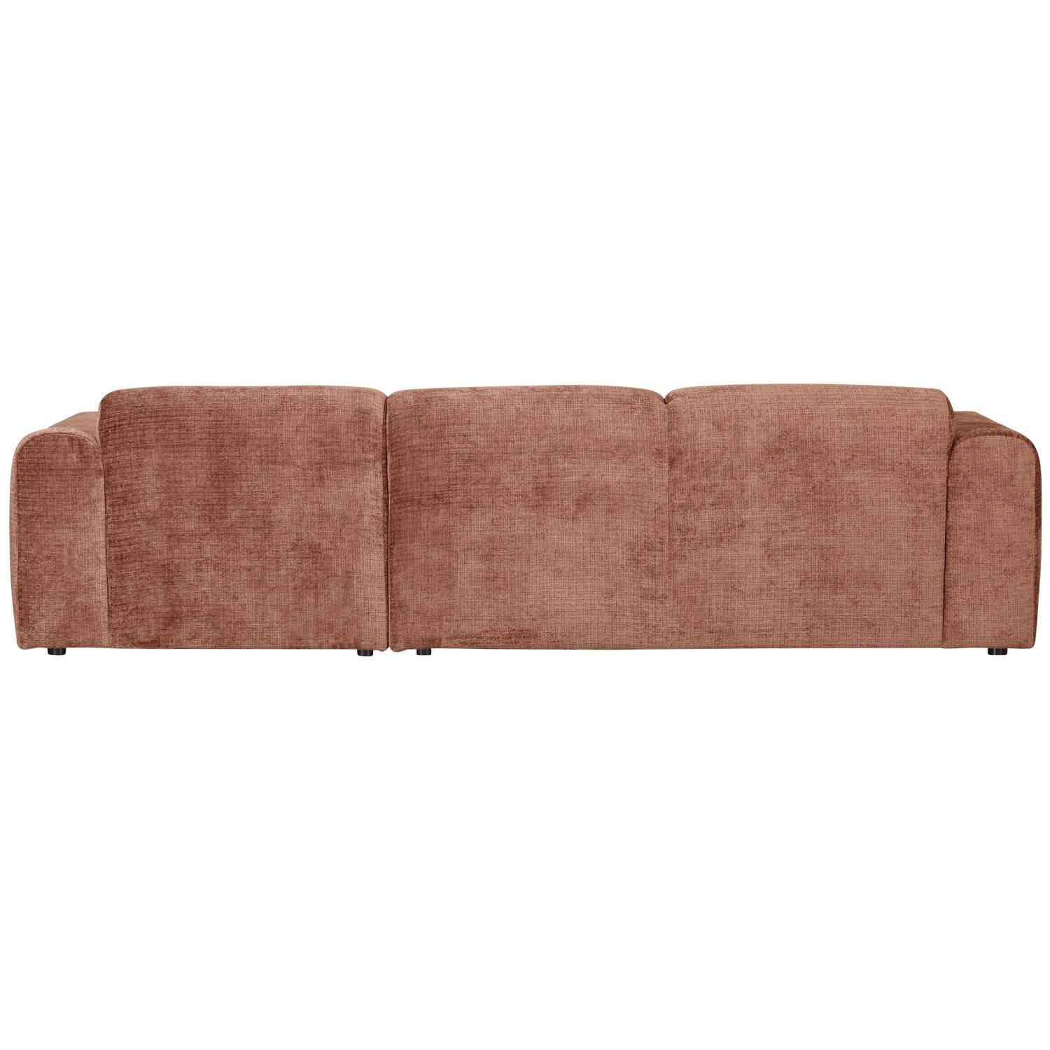 Modularer rechteckiger CLOUD Ecksofa in Terrakotta