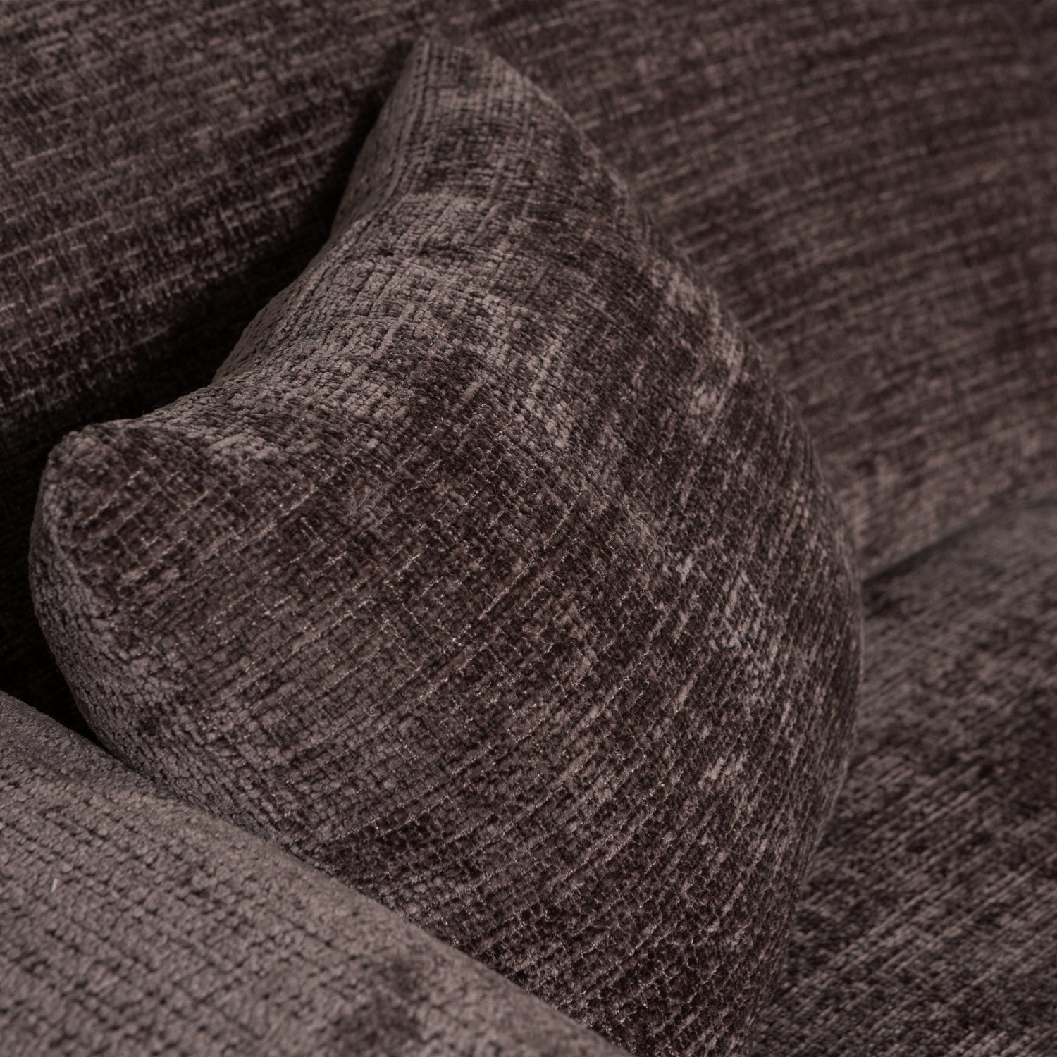 Modularer, brauner CLOUD-Ecksofa mit rechter Seite