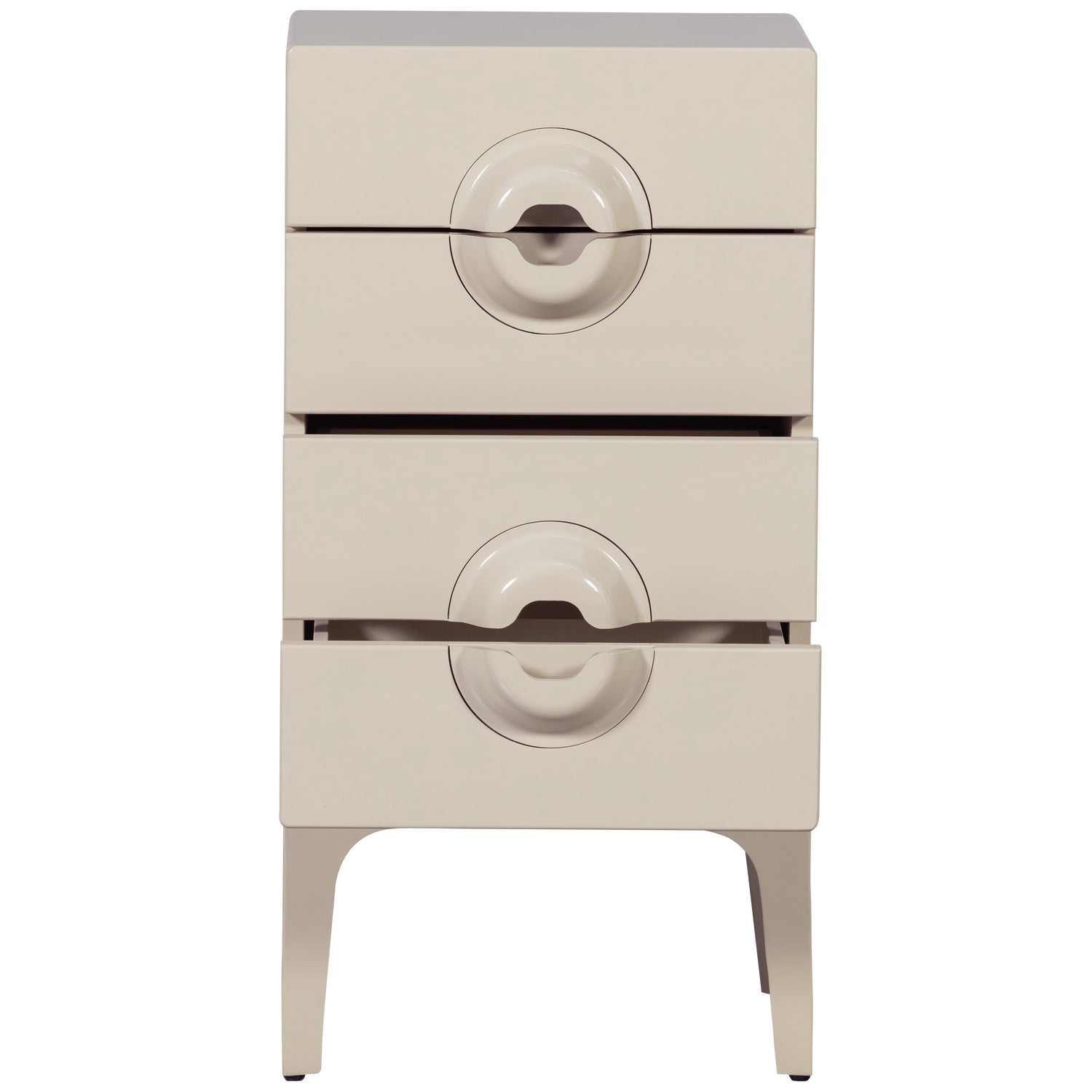 Kast MERGE warm crèmekleurig