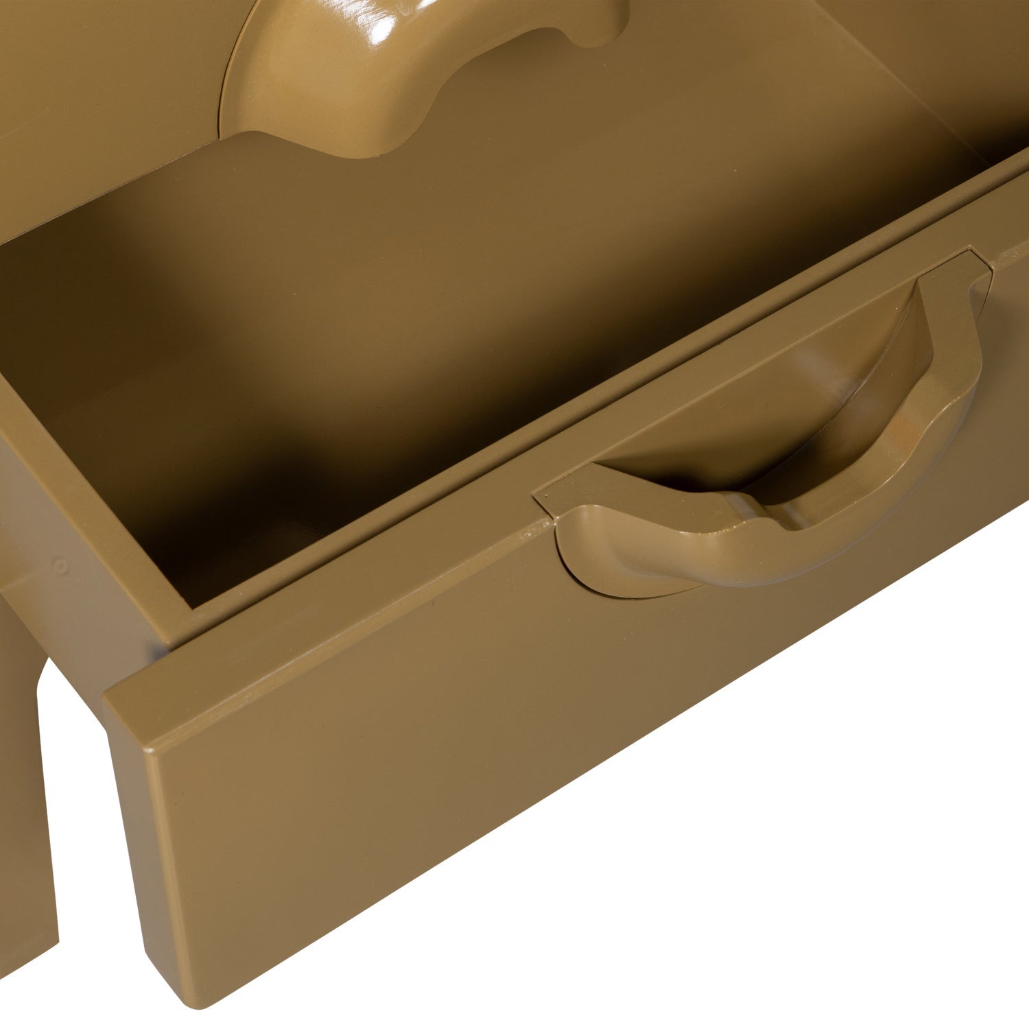 Nachttisch MERGE dunkler Honig