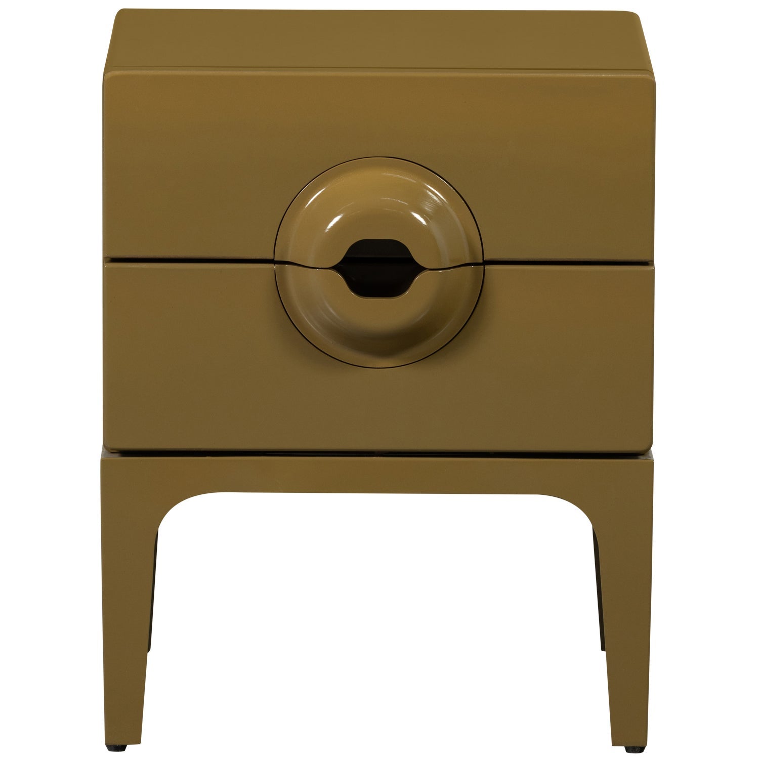 Nachttisch MERGE dunkler Honig