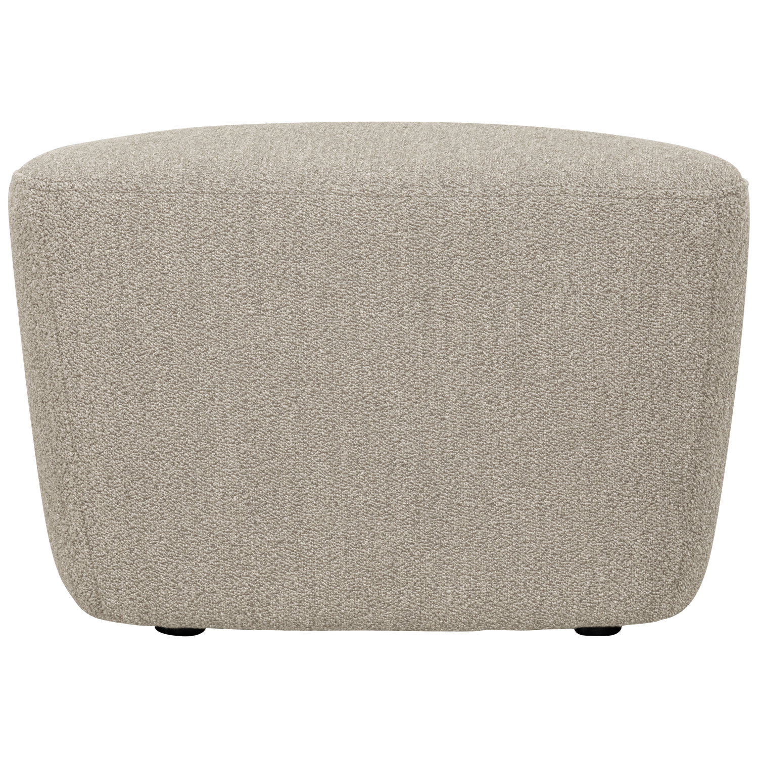 Puf LOFTY beżowy bouclé – Woood