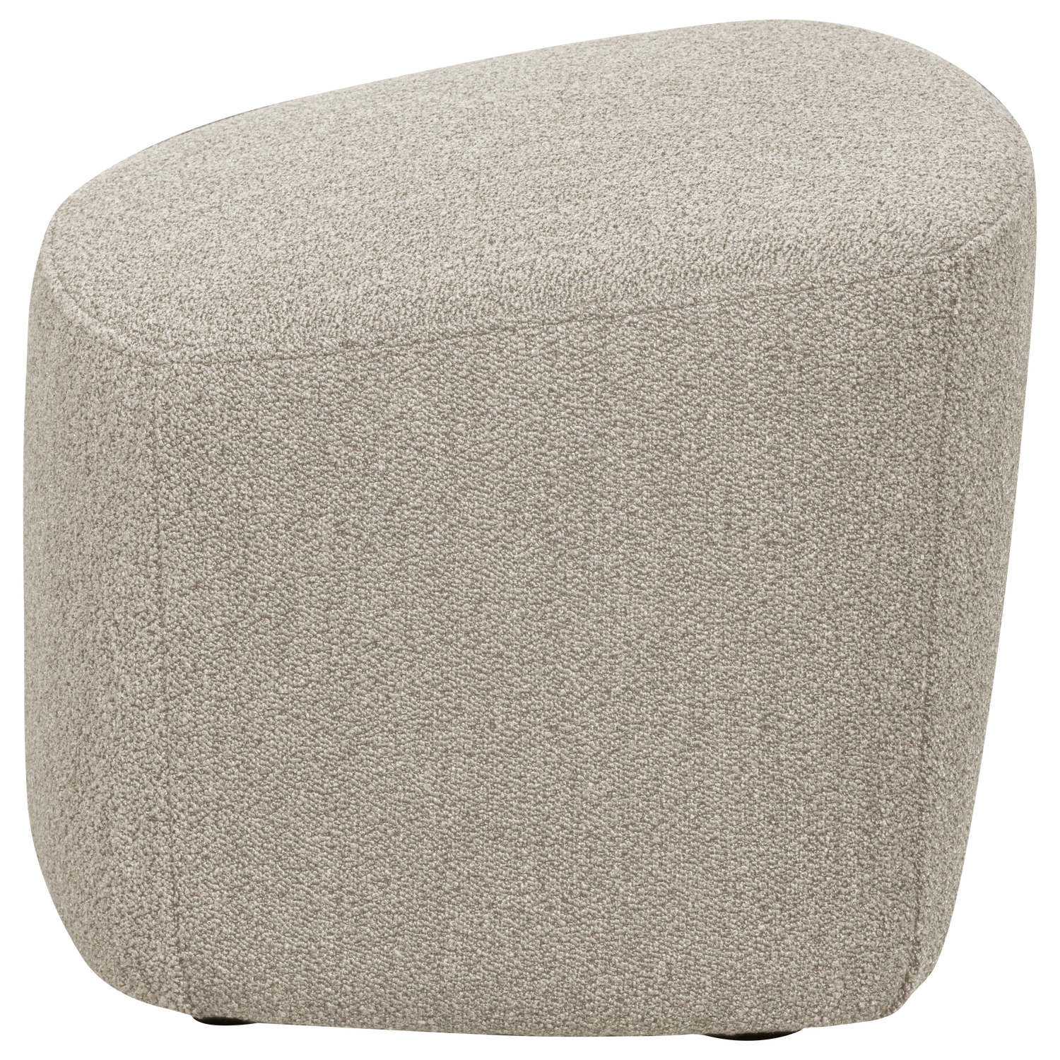 Puf LOFTY beżowy bouclé – Woood