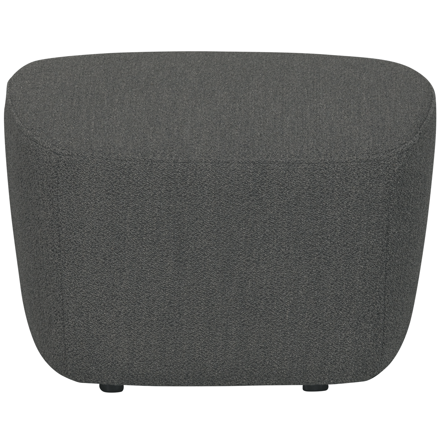 Puf LOFTY ciemnoszary bouclé – Woood