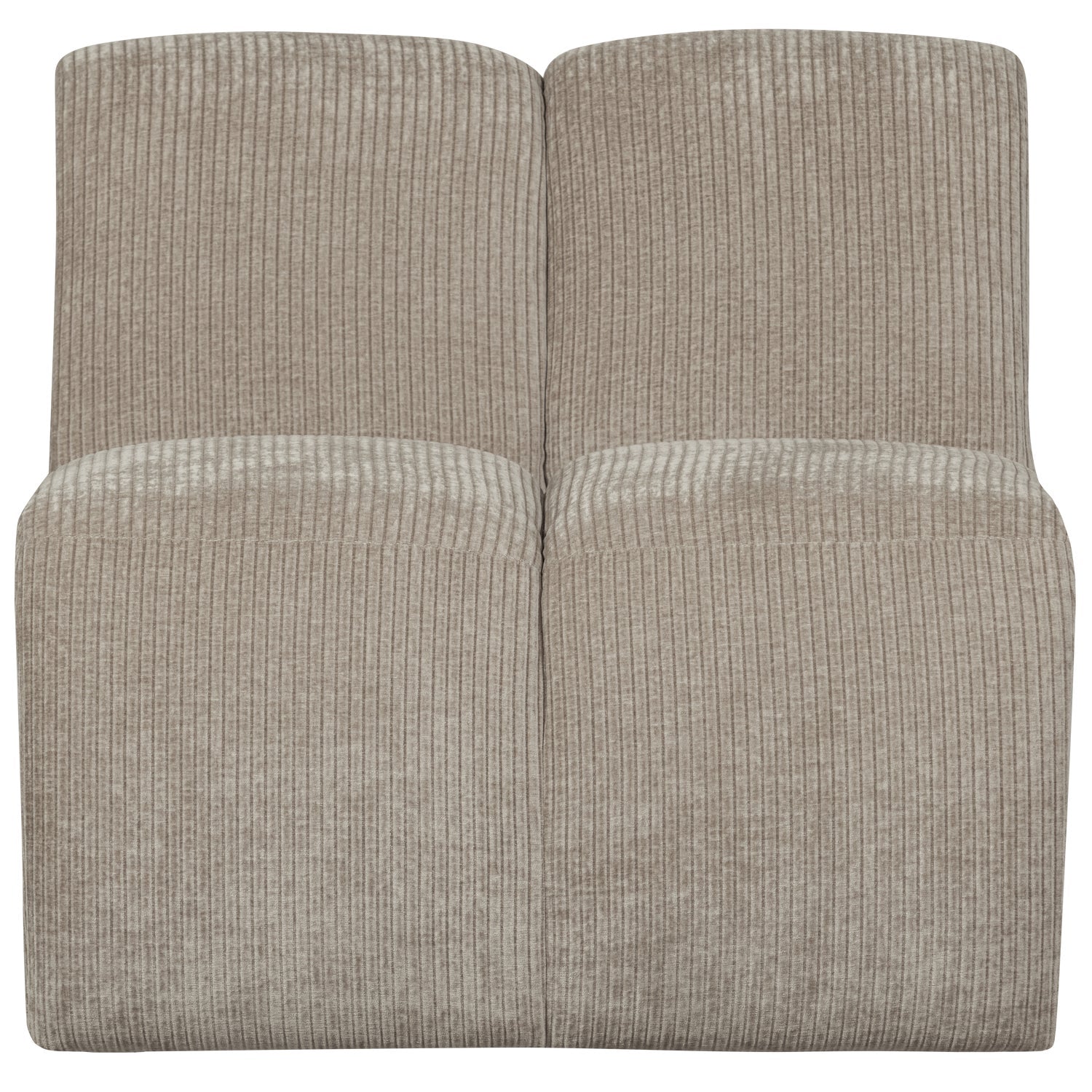 MOJO modular sofa - 1-seater element dark sandy corduroy