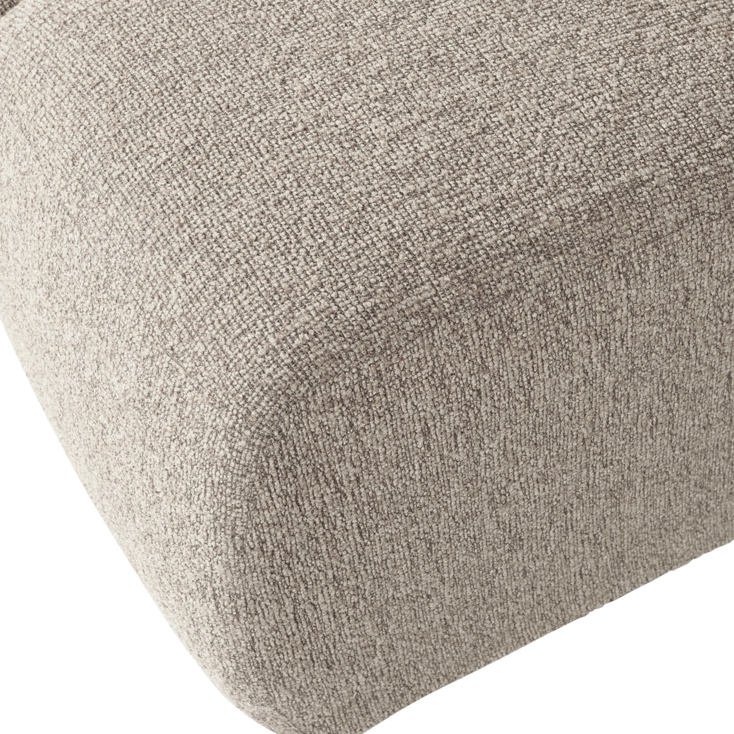 Modulaire bank MOJO - 1-persoons element beige gemêleerd bouclé