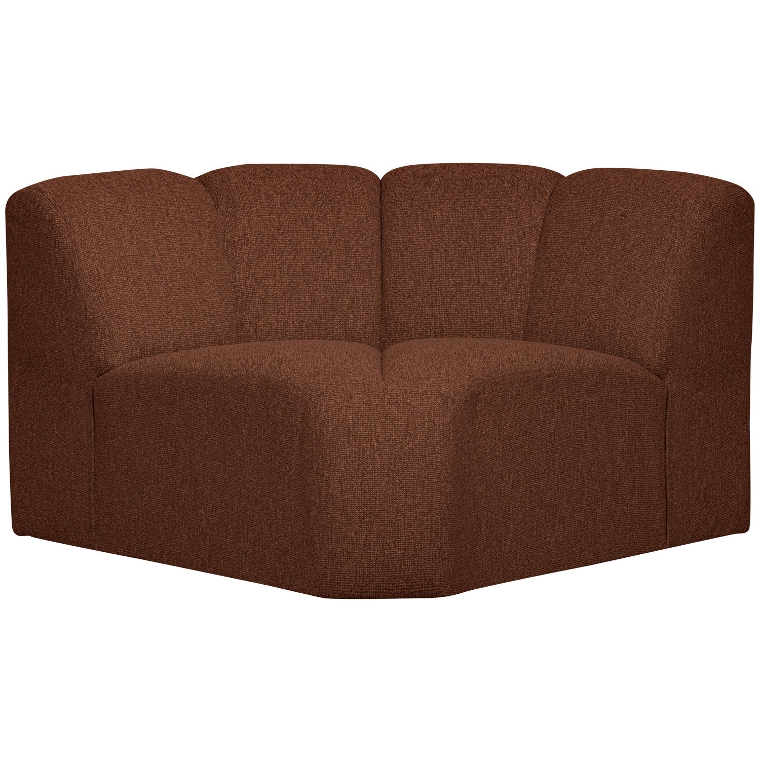 MOJO modular sofa - brown bouclé corner element